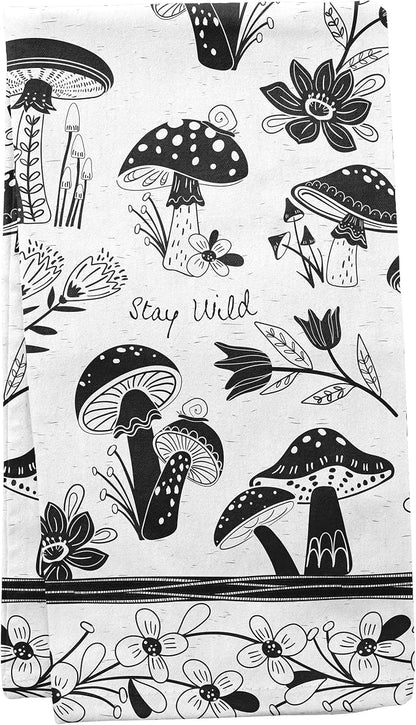Karma Boho Tea Towels - Mushroom