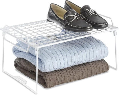 Whitmor Wire Grid Stacking Utility Shelf (Pack of 6)