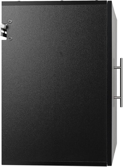 Prepac's HangUps Upper Storage Cabinet - Elegant and Spacious Wall Cabinets to Maximize Your Storage, 36" Size, Classic Black Finish