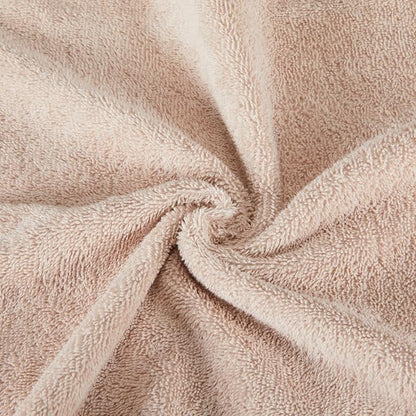 Amazon Basics Fade-Resistant 100% Cotton Bath, Hand and Washcloth Towel Set, 30 x 54 inches, Blush Pink, Set of 6