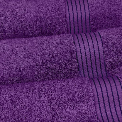 Elegant Comfort Premium Super Soft Highly Absorbent 1 Piece Oversized Bath Sheet - 40" x 80" inch, Luxurious Hotel Spa Quality 100% Turkish Cotton Extra Large Bath Towels for Adults, Purple