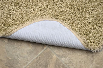 Garland Rug Jazz Nylon Washable 24 in. x 40 in. Linen Bath Rug Soft, Absorbent, and Stylish for Your Bathroom