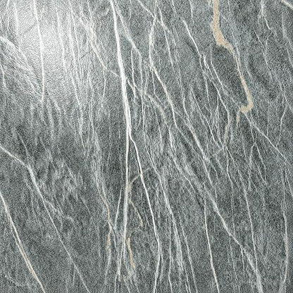 Marble Grain 12x12 Peel and Stick Floor Tile, Moss Gray Marble, 20 PCS | NO Grout, NO Mess, For Kitchen Backsplash, Bathroom Update, Non-Slip & Scratch-Resistant