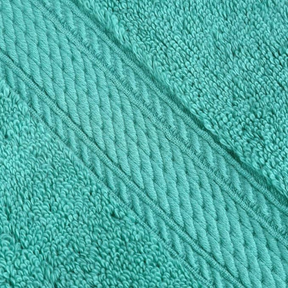SUPERIOR Egyptian Cotton Ultra Plush & Absorbent, 3 Piece Set, Turquoise | Quick Dry, Soft Luxury Towel Set, Bath Essentials, Guest Bath, Spa, 1 Bath, 1 Hand, 1 Face Towels, Madeline Towels