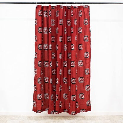 Everything Comfy South Carolina Gamecocks Bright and Colorful Shower Curtain Cover 70" x 72"