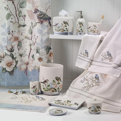 Avanti Linens - Bath Towel, 100% Cotton (Love Nest Collection, Ivory),Off-white