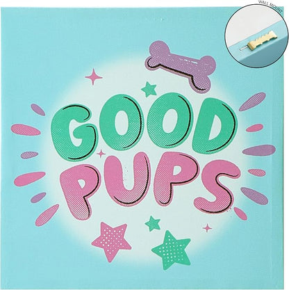 Nickelodeon Paw Patrol 4 Pack Square Canvas Wall Art Set, 11''x11'' each