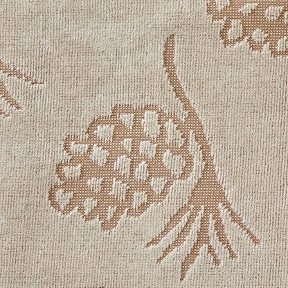 SKL Home Fall/Christmas/Winter Pinecone Bath Towel, Jacquard, Wheat | 100% Cotton. 550 GSM. Soft & absorbent. For use in the bathroom, kitchen or bar. Great for fall, lodge/cabin décor & gifting.