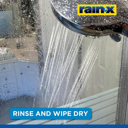 Rain-X 630035 X-Treme Clean Shower Door Cleaner, 12 Fl. Oz, Formulated To Clean Glass Shower Doors - Easy To Use, Removes Soap Scum, Dirt, Hard Water Build-up, Calcium, Lime Stains And Rust Stains