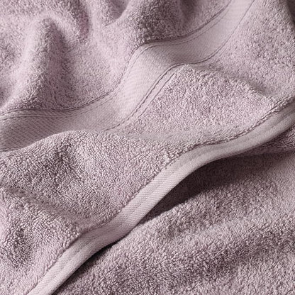 SUPERIOR Egyptian Cotton Ultra Plush & Absorbent, 6 Piece Set, Purple | Quick Dry, Soft Luxury Towel Set, Bath Essentials, Guest Bath, Spa, 2 Bath, 2 Hand, 2 Face Towels, Madeline Towels