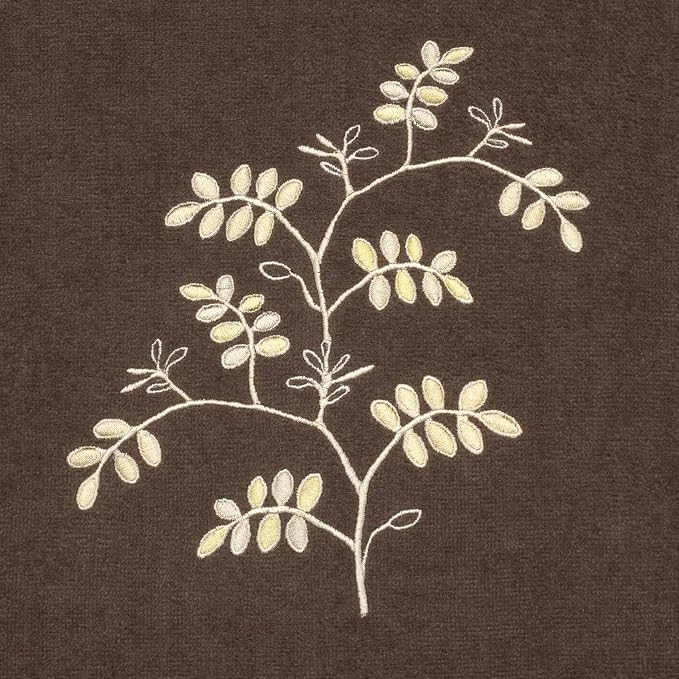 Avanti Linens - Bath Towel, Soft & Absorbent Cotton Towel (Willow Collection, Mocha)