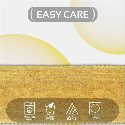 Better Trends Lilly Crochet Yellow Large Bath Mat & Long Bath Rugs, 100% Cotton & Reversible Bath Runner Rug, Absorbent Shower Rugs for Bathroom, Washable Bath Rugs - 20 x 60 Runner Rug