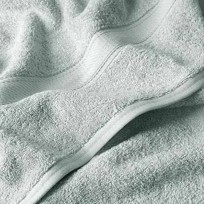 SUPERIOR Egyptian Cotton Ultra Plush & Absorbent, 6 Piece Set, Sea Foam | Quick Dry, Soft Luxury Towel Set, Bath Essentials, Guest Bath, Spa, 2 Bath, 2 Hand, 2 Face Towels, Madeline Towels