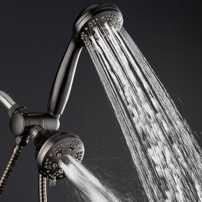 AquaDance Oil Rubbed Bronze High Pressure 3-Way 48-Setting Rain/Handheld Shower Head Combo – Angle Adjustable, Anti-Clog Jets, Tool-Free Installation-USA Standard Certified/Top U.S. Brand | Enjoy Two 6-Setting Rain & Hand Showerheads Separately or Toge...