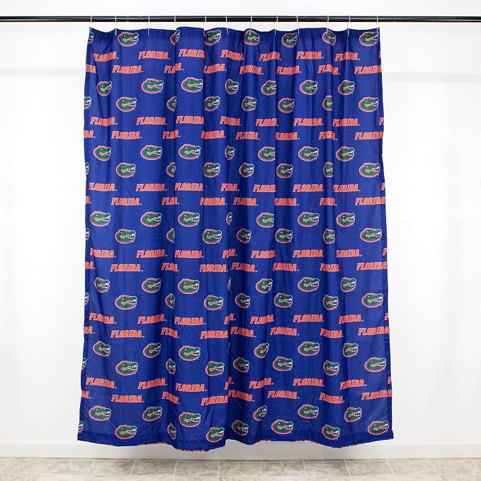 Everything Comfy Florida Gators Bright and Colorful Shower Curtain Cover