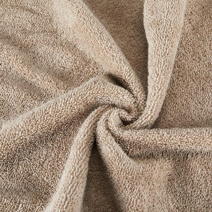 Amazon Basics Fade-Resistant Highly Absorbent 100% Cotton Washcloths, Machine Washable, 12"x12", Taupe, 12-Pack