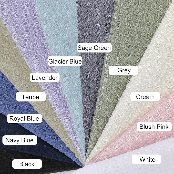 Long Fabric Shower Curtain Set, Waffle Textured Shower Curtain for Bathroom - Weight 230GSM Heavy Duty Hotel Spa Luxury Bath Curtain Set with 12 Plastic Hooks, 72Wx78L, Glacier Blue