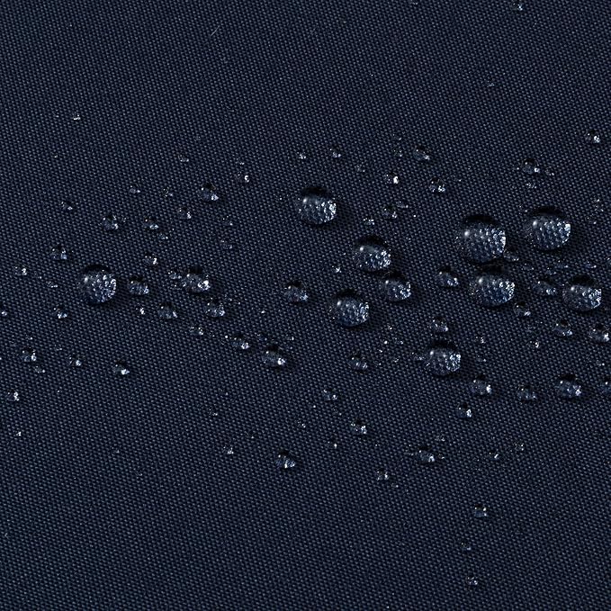 N&Y HOME Fabric Shower Curtain or Liner 36 x 72 Inches Stall Size, Navy | Hotel Quality, Bottom Magnets, Washable, Water Repellent, 36x72 Cloth Shower Curtain with Grommets for Bathroom Stall