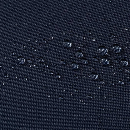 N&Y HOME Fabric Shower Curtain or Liner 36 x 72 Inches Stall Size, Navy | Hotel Quality, Bottom Magnets, Washable, Water Repellent, 36x72 Cloth Shower Curtain with Grommets for Bathroom Stall