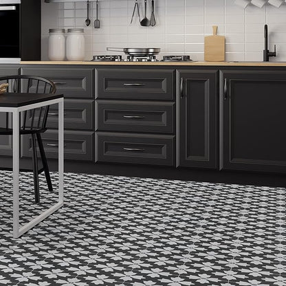 MSI Kasbah Encaustic 8 in. x 8 in. Matte Porcelain Wall Tile for Bathroom, Floor, Kitchen Backsplash and Countertop
