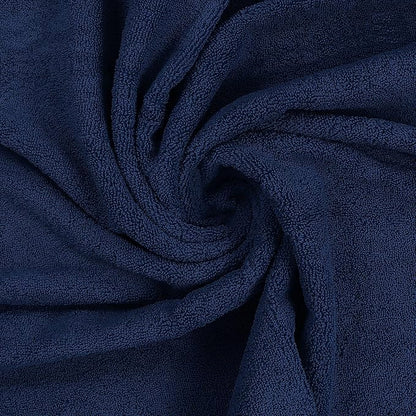 Utopia Towels 8 Piece Luxury Towel Set – Majestic Plush, Super Absorbent & Quicker-to-Dry, Thick 100% Ring Spun Cotton Towels for Bathroom, Spa & Hotel – 2 Bath, 2 Hand, 4 Washcloths, Navy Blue