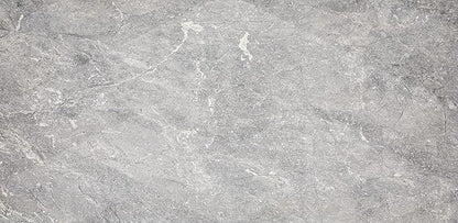 Daltile Perpetuo 12" x 24" Marble Look Ceramic Multi-Geometric Wall Tile in Satin Eternal Grey for Kitchen Backsplashes, Living Room or Bathroom Walls | (8 PC Per Carton) (15.52 SQFT Per Carton)
