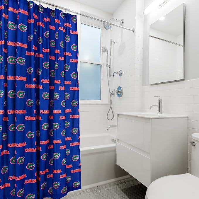 Everything Comfy Florida Gators Bright and Colorful Shower Curtain Cover