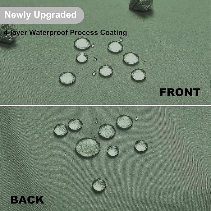 LilyCat Dark Green Boho Tufted Floral Shower Curtain with Tassel, 72" x 78" | Waterproof Boho Fabric Shower Curtain Set with Hooks, Cute Rustic Vintage Bathroom Décor, Minimalist Cloth Bathroom Curtain