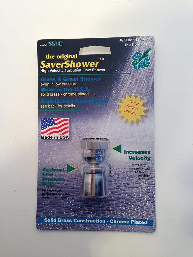 Whedon Products SS1C the Original SaverShower Shower Head