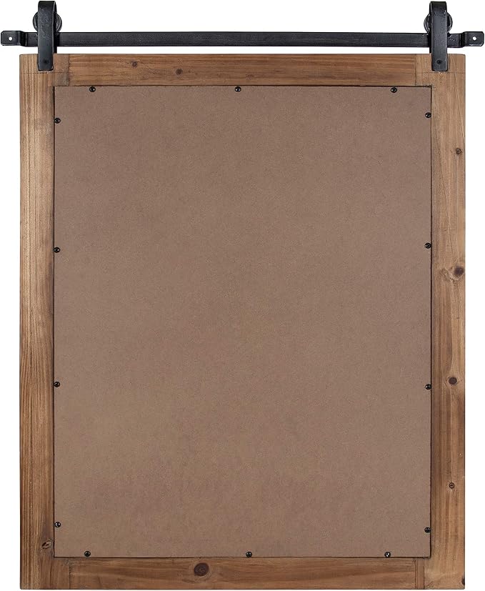 Kate and Laurel Cates Farmhouse Wall Mirror