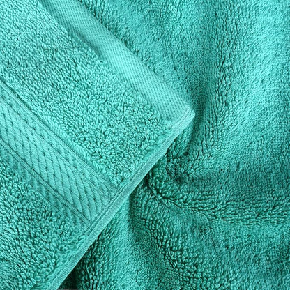 Superior Egyptian Cotton 800 GSM Plush & Absorbent, 9 Piece Set, Turquoise | Quick Dry, Soft Luxury Towel Set, Bath Essentials, Guest Bath, Spa, 3 Bath, 3 Hand, 3 Face Towel, Madeline Towels