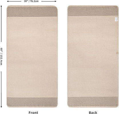 MICROFI New Microfiber Waffle Bath Towels, 2 Pieces, Soft, Absorbent, Fast Drying, Lint Free 430 GSM (30''x60''/76cm x 152cm)