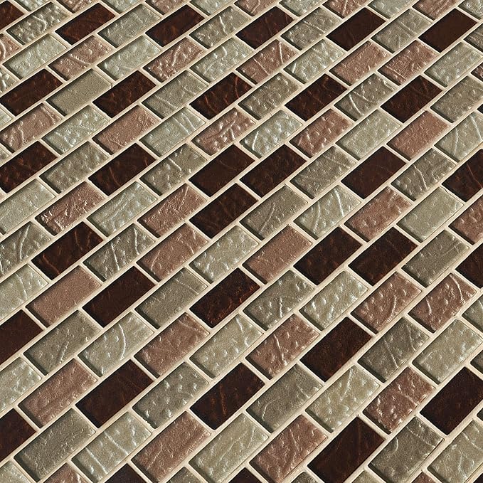MSI Ayres Blend Glass Subway Tile for Kitchen Backsplash, Wall Tile for Bathroom, Accent Wall Tile, Shower Wall Tile,Sample