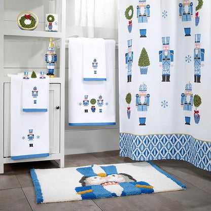 Avanti Linens - Christmas Bathroom Rug 20x30, Soft & Absorbent Cotton | Christmas Design, Soft & Absorbent, Non-Slip Backing, Machine Washable, Holiday Bathroom Décor