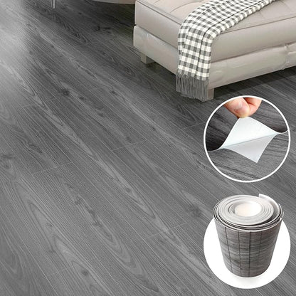 Lareko Peel and Stick Floor Tile, Waterproof Vinyl Plank Flooring | 36-Pack 54 Sq.Ft, Self-Adhesive Laminate Vinyl Tiles,Realistic Wood Grain for DIY Bathroom, Laundry Room & Rental Upgrades