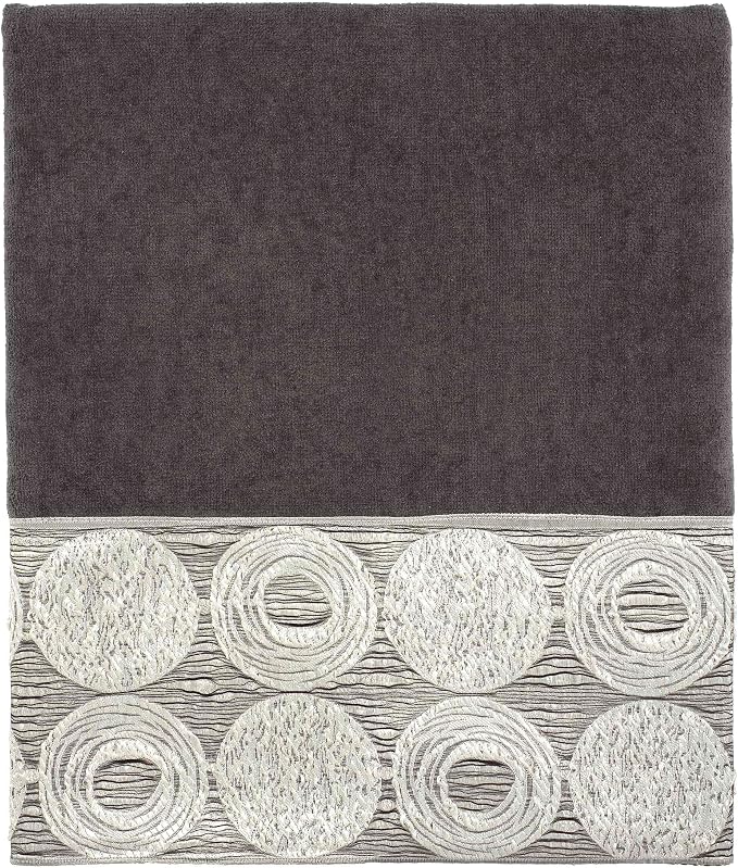 Avanti Linens - 3pc Towel Set, Soft & Absorbent Cotton Towels (Galaxy Collection, Granite)