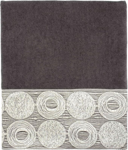 Avanti Linens - 3pc Towel Set, Soft & Absorbent Cotton Towels (Galaxy Collection, Granite)