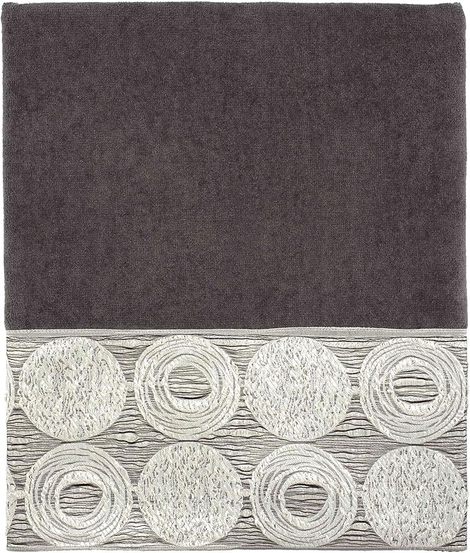 Avanti Linens Galaxy Bath Towel, Granite 50.00" x 27.00"