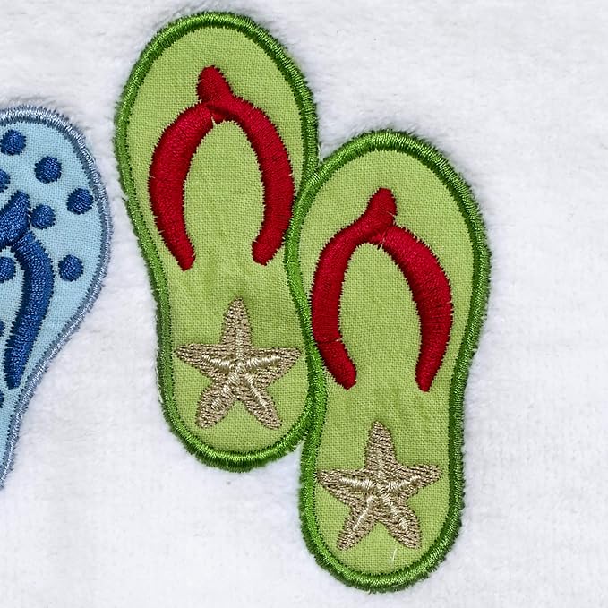 Avanti Linens - Cotton Hand Towel, Coastal Home Decor, Beach Mode