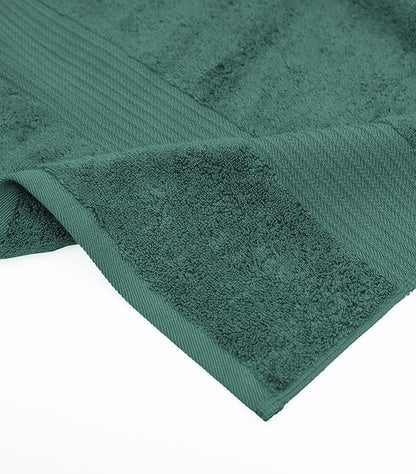 Luxury Oversized Bath Towels | 650 GSM, 34" x 56" | Hotel Quality, Soft & Highly Absorbent | Quick Dry, Thick, Combed Cotton Bathroom Towels | Deep Teal - 4 Pack