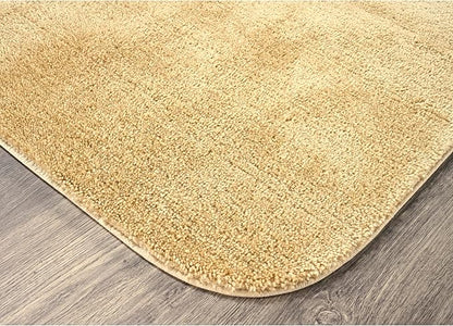 Garland Rug Traditional Nylon Washable Linen 3 Piece Set - Lid, Contour, Bath Rug - Soft, Absorbent, and Stylish for Your Bathroom