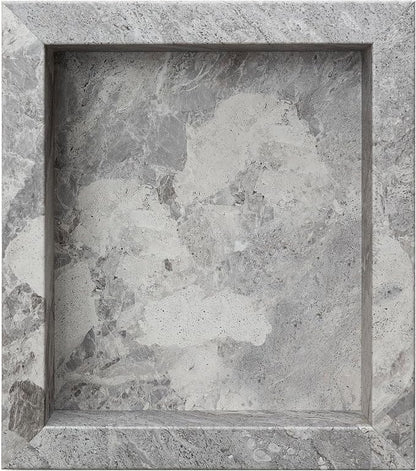 Palisade 17.5 in x 15.5 in Vinyl Shower Niche Silver Lake | Waterproof Shower Insert