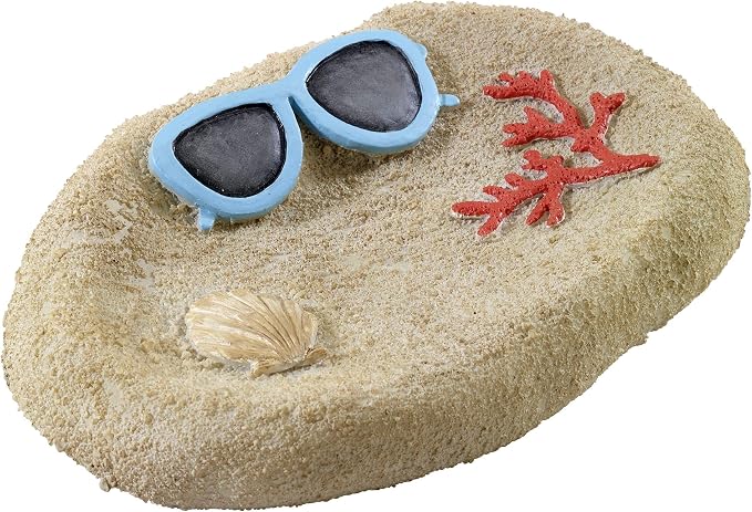Avanti Linens - Soap Dish, Decorative Bathroom Accessories, Beach Inspired Home Decor (Beach Mode Collection)