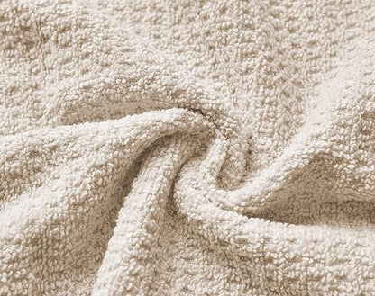 Nautica – Bathroom Towels, Soft Waffle Texture Washcloth, Bath & Hand Towels, Quick Dry & Highly Absorbent Cotton, Set of 8, College Dorm Room Essentials (Oasis Beige)