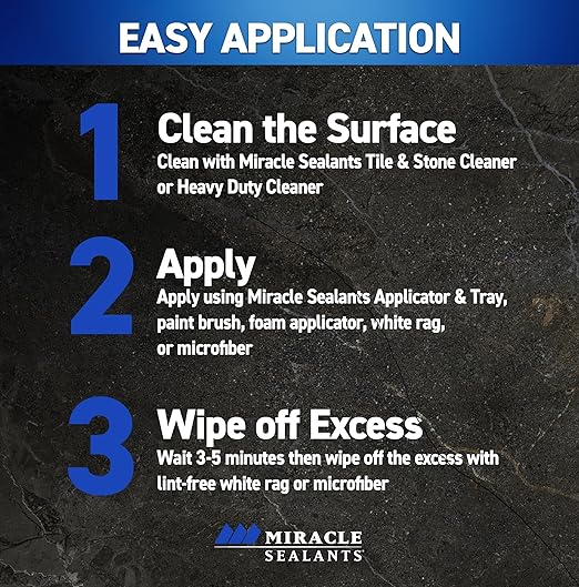 Miracle Sealants 511 Seal & Enhance Premium Enhancing Sealer for Stone & Tile, Gallon