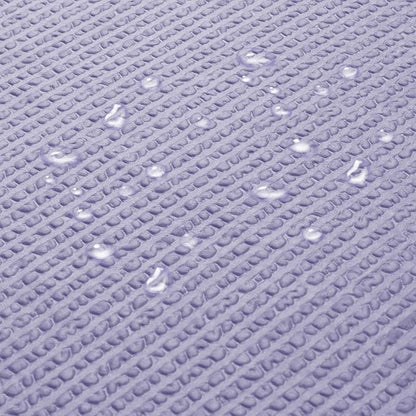 Lavender Shower Curtain, Embossed Textured Fabric Bath Curtain for Bathroom - Soft Cloth Hotel Spa Luxury, Water Repellent, Machine Washable Long Shower Cloth Curtain, 72Wx78L Inches