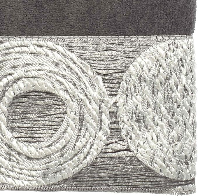 Avanti Linens Galaxy Hand Towel, Granite,19332GTE