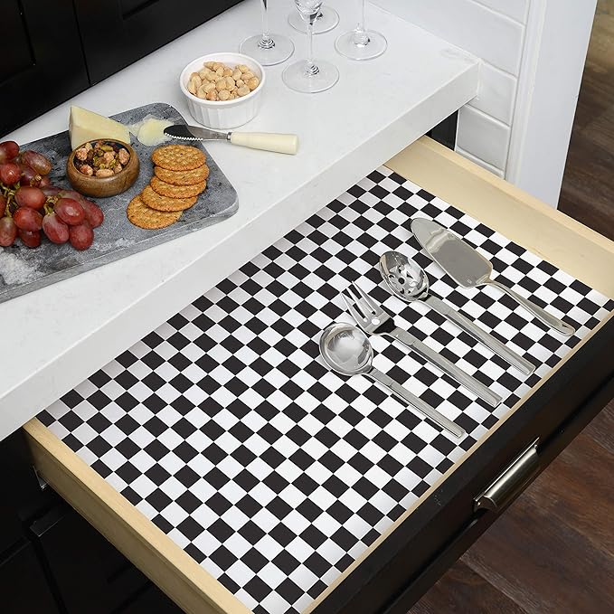 Con-Tact Brand Creative Covering, Self-Adhesive Shelf Liner, Multi-Purpose Vinyl Drawer Liner, Easy To Use And Apply, 18'' X 9', Boardwalk