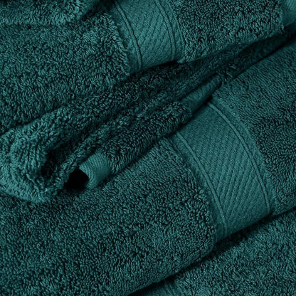 Superior Egyptian Cotton Plush & Absorbent, Bath Towel Set of 4, Teal | Quick Dry, Soft Luxury Towel Set, Bath Essentials for Bathroom, Guest Bath, Spa, 4 Piece Bath, Madeline Towels
