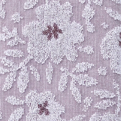SKL Home Floral Hand Towel Set-2pc, 100% Cotton Jacquard, Lavender | Soft, absorbent & reversible. Great for use in the bathroom, kitchen, or bar & gifting.